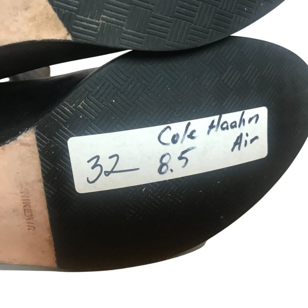 Cole Haan Air Whitley Womens 8.5 Over The Knee Black Leather Riding Boots - Picture 10 of 10